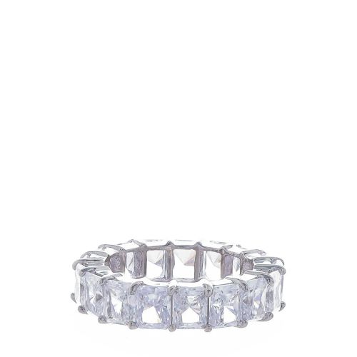 Fantasia By Deserio 14kt Gold Vermeil Pear Ring Silver for Women