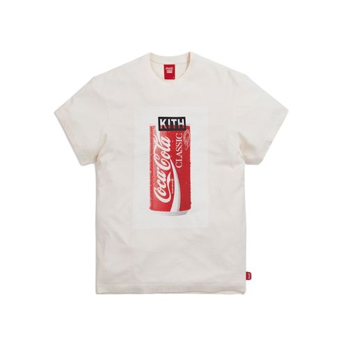Kith X Coca-Cola Ice Cold Vintage Tee Ivory for Men