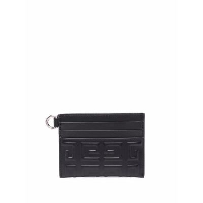 GIVENCHY | Givenchy Logo-Embossed Card Holder - Black | Goxip