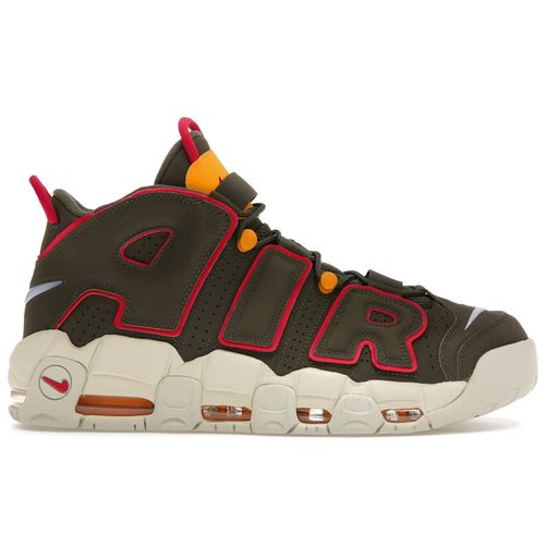 Nike Air More Uptempo 96 Cargo Khaki Alpha Orange for Men