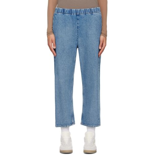 MM6 Maison Margiela ブルー フェードジーンズ ウィメンズ 