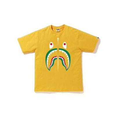 Buy Bape Colors Shark T Shirt Yellow Blue For Mens At Goxip