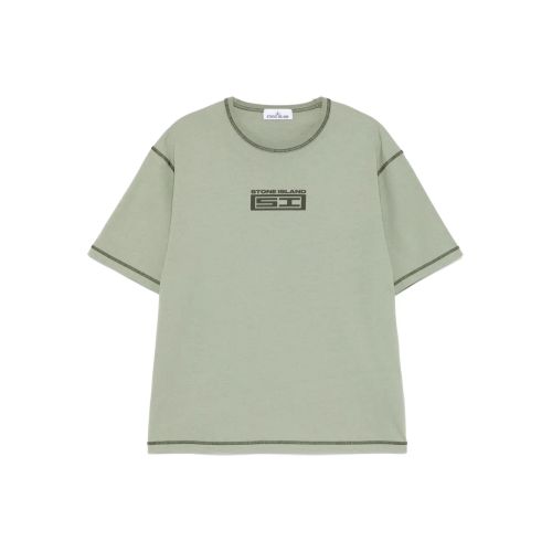 Farfetch Grey Stone Island T Shirt Crew Neck Jumper Stone Island