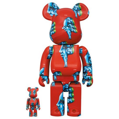 Bearbrick Multicolor Nike Tech Medicom Toy X Nike Tech Fleece 100