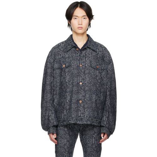 KOZABURO Black flare denim 悪
