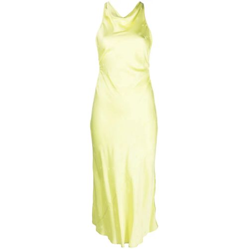 Forte Forte Star-Jacquard Satin Midi Dress - Green for Women