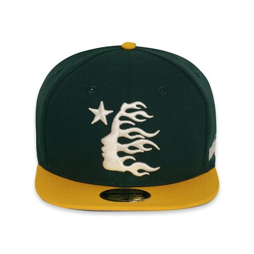 Hellstar Baseball Fitted Hat Green for Men