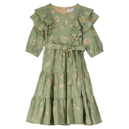 paade mode green dress Paade Mode Green Fiorella Special Shirt Dress – Ladida main image 0