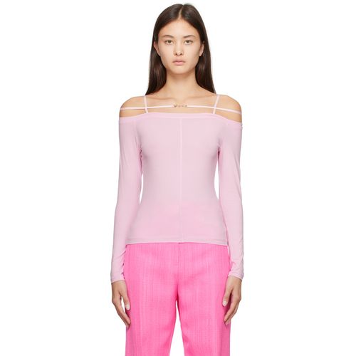Sleeve Jacquemus T Shirts JACQUEMUS Pink Le Papier 'Le T-Shirt