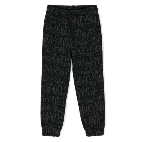 Calvin Klein Kids Setjes Zwart Track Pants Black for Kids
