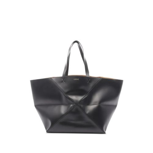 Loewe Pre-Owned 2020s Puzzle Fold Tote Bag Black