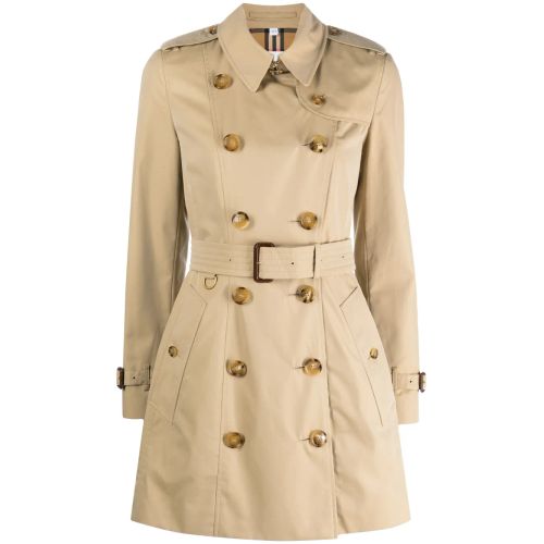 Burberry Short Kensington Trench Coat Neutrals for Women