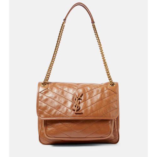 Saint Laurent Niki Medium Leather Shoulder Bag