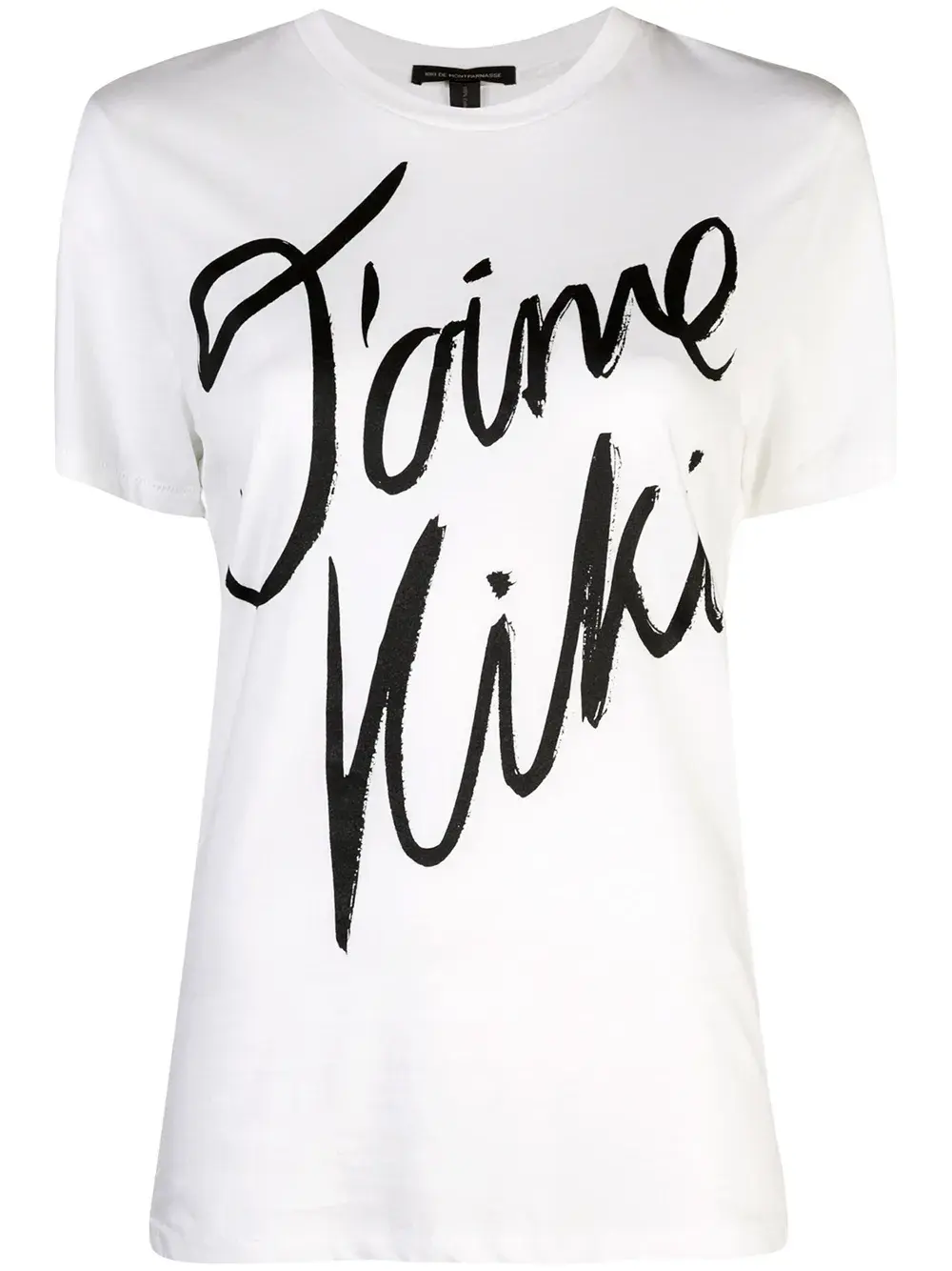 Buy Kiki De Montparnasse J Aime Kiki T Shirt White At Goxip