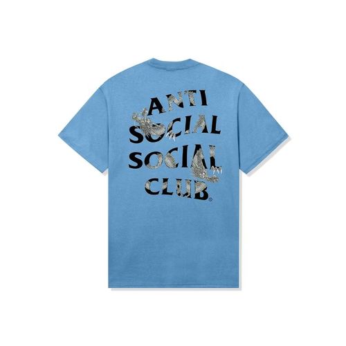 Anti Social Social Club Toned Down T-Shirt Blue for Men