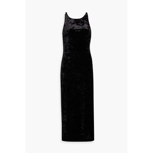 knee length dresses for ladies Sequin Mesh Dress Peppermint – Anna Sui main image 1