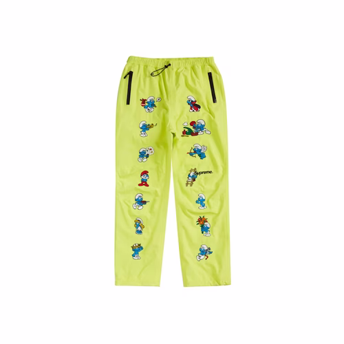 Supreme Smurfs Gore Tex Pant Bright Yellow For Men