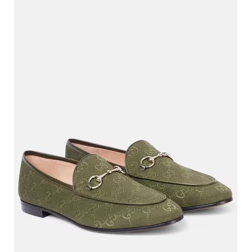 Gucci Gucci Jordaan Suede Loafers for Women