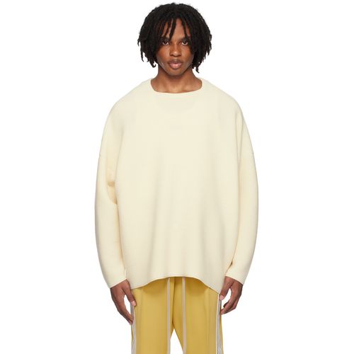 Fear Of God Off-White Dropped Shoulder Sweater for Men