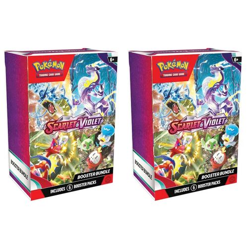 POKEMON Pokmon TCG Scarlet & Violet Booster Bundle 2x Lot for Women