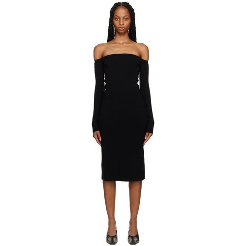 Filippa K Gray Crinkled Midi Dress for Women