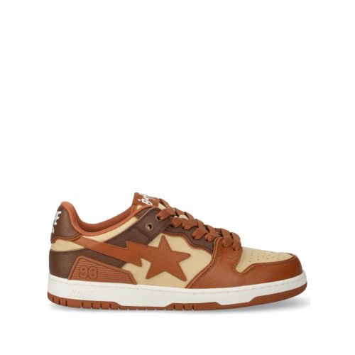 A BATHING APE® SK8 STA #5 Sneakers Brown for Men
