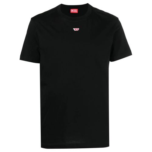 Diesel T-Diegor-D Logo-Appliqué T-Shirt Black for Men