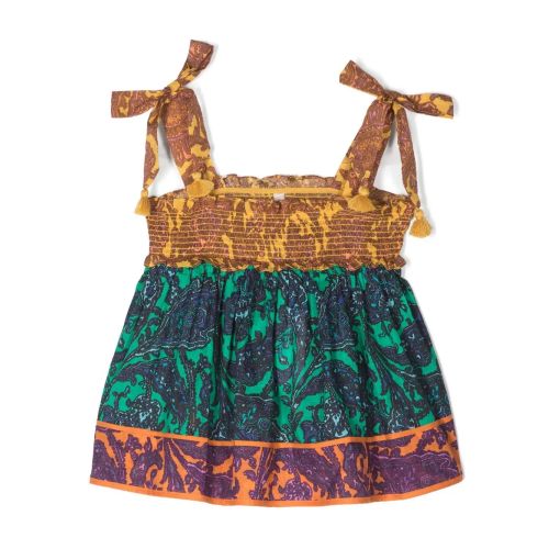 ZIMMERMANN Kids Multicolor Wylie Flip Dress for Kids
