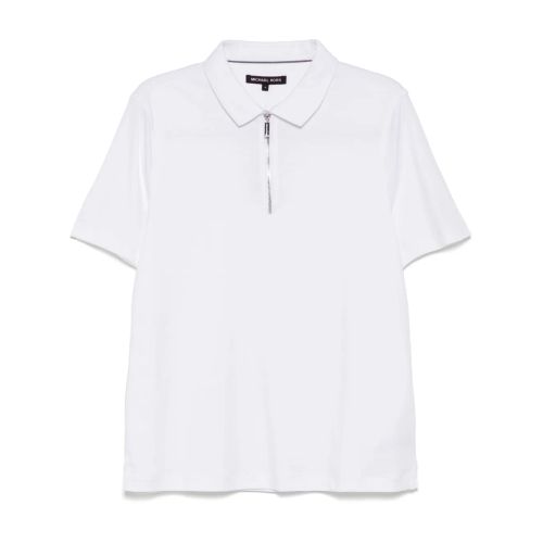 Michael Kors Greenwich MK-Monogram Polo Shirt Black for Men