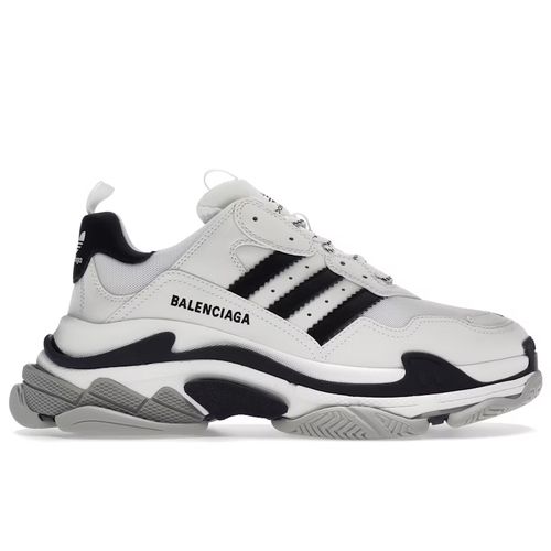Balenciaga Triple S White Black Red de Hombres