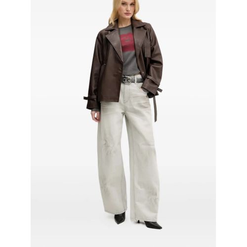 Pistola Izzy Mid Rise Wide Leg Jeans In Tristesse for Women