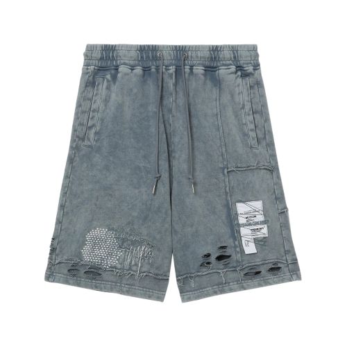 Musium Cotton Track Shorts Grey for Men