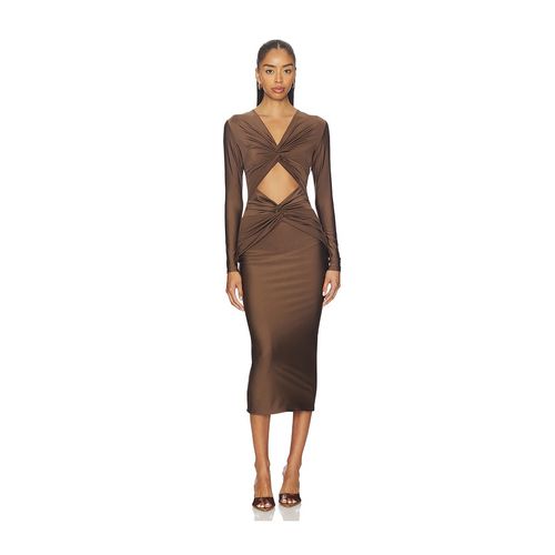 knee length dresses for ladies Galleria Rib Knit Maxi Dress main image 0