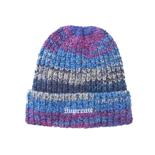 Supreme Space Dye Stripe Beanie \