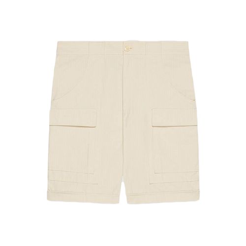 Gucci X The North Face Nylon Shorts Beige For Men