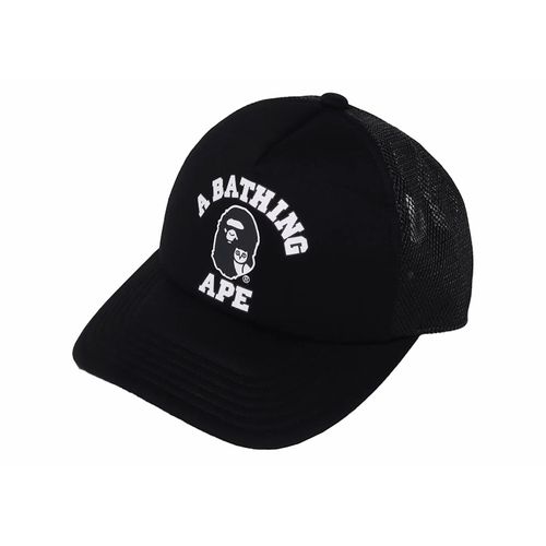BAPE X Black Eye Patch College Mesh Cap Black for Men