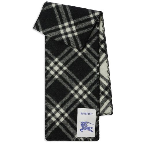 Burberry Wide Check Cashmere Scarf for Women