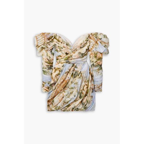 ysl gold dress miley cyrus Zimmermann - Chintz Wrap Midi Dress (Size 12) – Goldie's main image 0