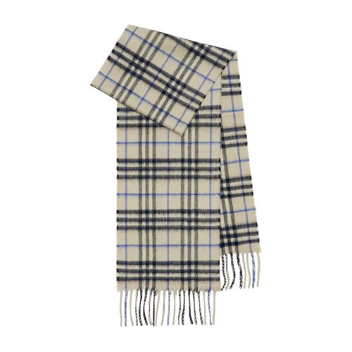 Burberry Childrens Check Cashmere Scarf, Size: OS for Kids