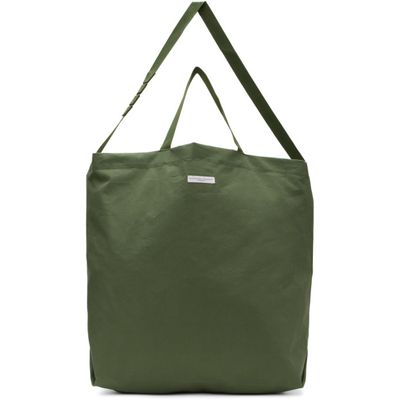 Buy Engineered Garments Green Carry All Tote For Mens At Goxip