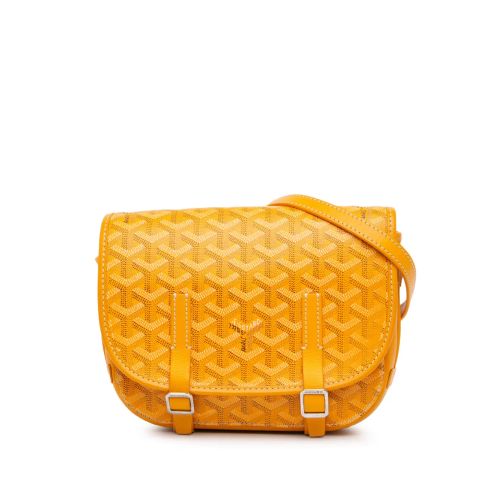 Goyard Pre-Owned 2017 Goyardine Belvedere PM Crossbody Bag