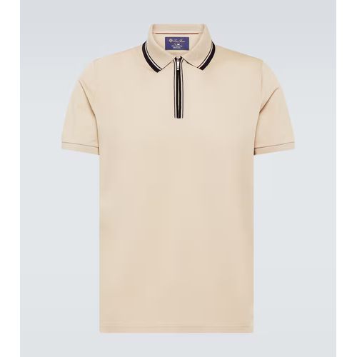 Loro Piana Regatta Cotton-Blend Polo Shirt for Men