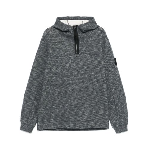 Grey Stone Island Hoodie Farfetch Cotton Hoodie Stone Island Damen