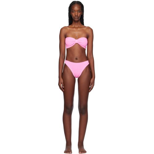 Hunza G Pink Jean Bikini for Women