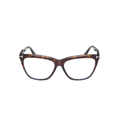 TOM FORD Eyewear Tortoiseshell-Effect Cat-Eye Glasses Brown for - Main Image