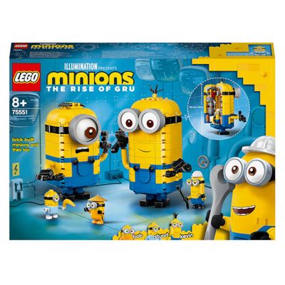 Buy Lego Minions Brick Built Minions And Their Lair Action Figures At Goxip