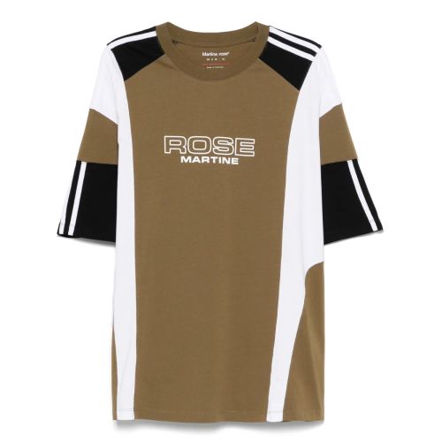 Martine Rose Football T-Shirt Green for Men