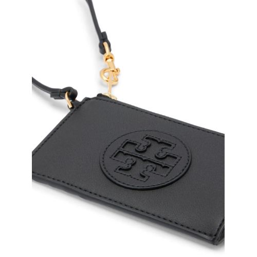 Farfetch Tory Burch Logo Keychain Tory Burch Logo Pavé Key Fob