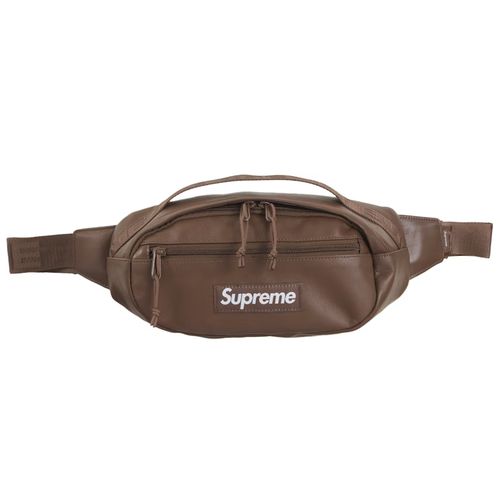 Supreme Logo Supreme Waist Bag Stockx Supreme Leather Supreme Bag