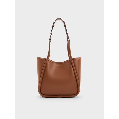 Charles Keith Lyla Tubular Slouchy Tote Bag for Women